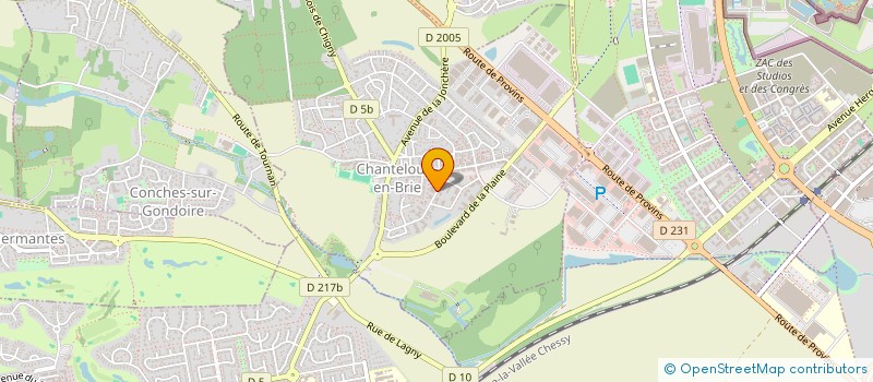 localisation de l'entreprise SIGNAL'ETHIQUE  CHANTELOUP-EN-BRIE