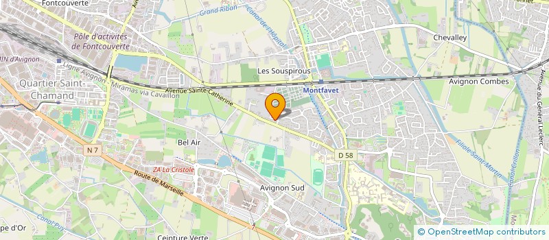 localisation de l'entreprise SIGNAL'ETHIQUE 84  AVIGNON