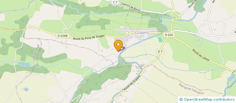 localisation de l'entreprise SIGNAL'ETIC  GRATENS