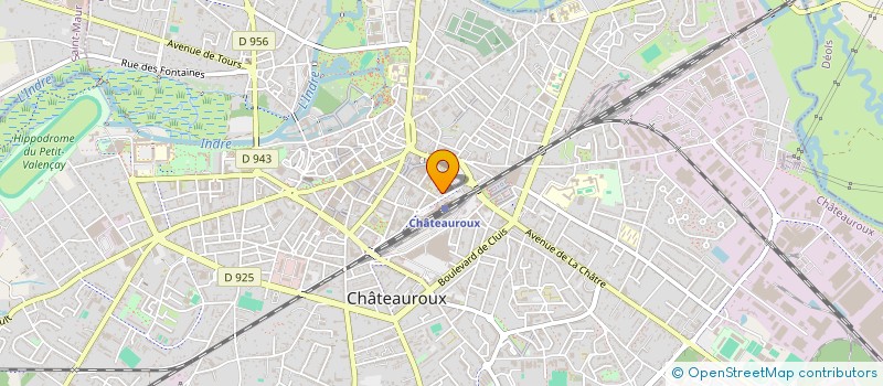 localisation de l'entreprise SIGNAL POSITIF à CHATEAUROUX