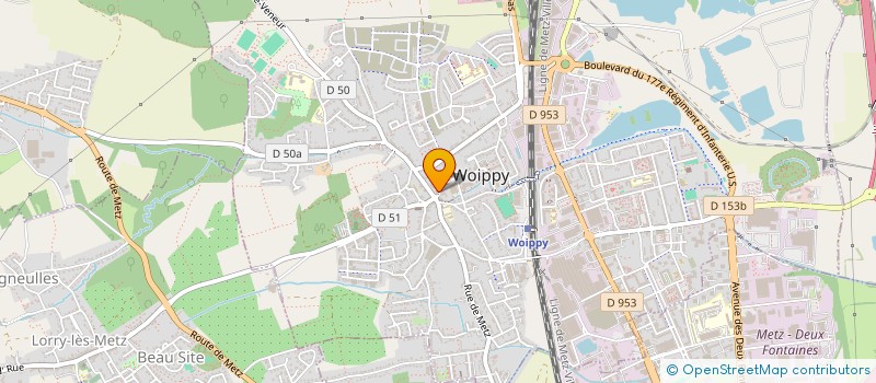 localisation de l'entreprise SIGNAL PRO GRAND EST  WOIPPY