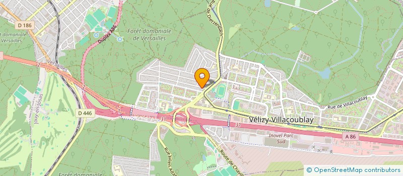 localisation de l'entreprise SIGNAL SOIGNANT  VELIZY-VILLACOUBLAY