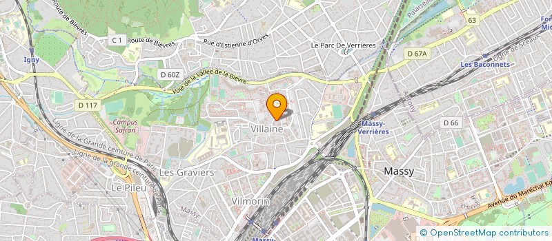 localisation de l'entreprise SIGNAL&TIQUE à MASSY