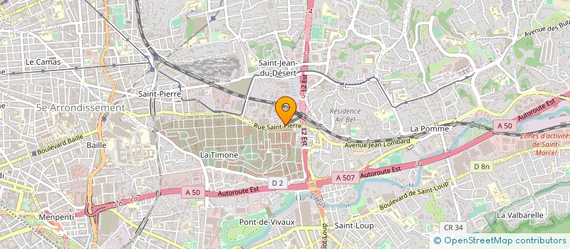 localisation de l'entreprise SIGNAL TOUT à MARSEILLE