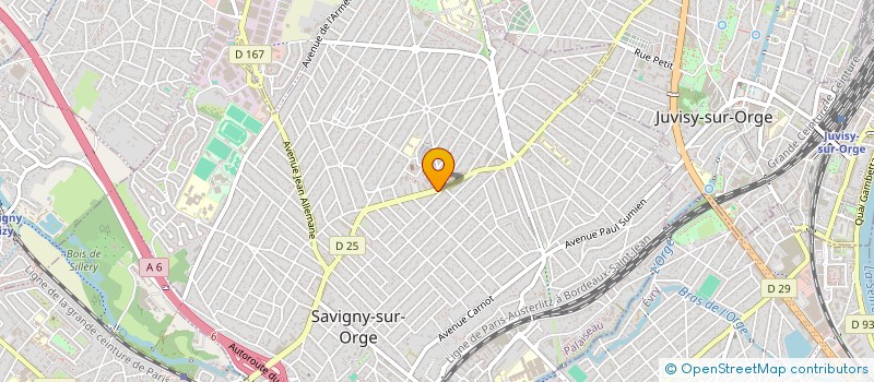 localisation de l'entreprise SIGNAL VISUEL à SAVIGNY-SUR-ORGE