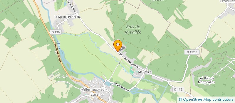 localisation de l'entreprise SIGNALETICONSULT à VILLEMEUX-SUR-EURE
