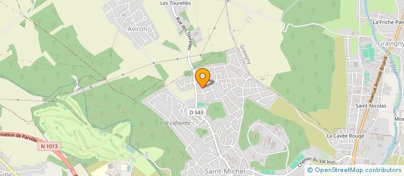 localisation de l'entreprise SIGNALETIQUE BRIDEL à EVREUX