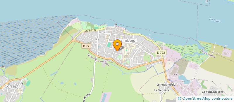 localisation de l'entreprise SIGNALEURS REGION OUEST (S.R.O)  PAIMBUF