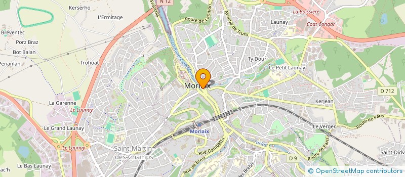 localisation de l'entreprise SIGNALI  MORLAIX