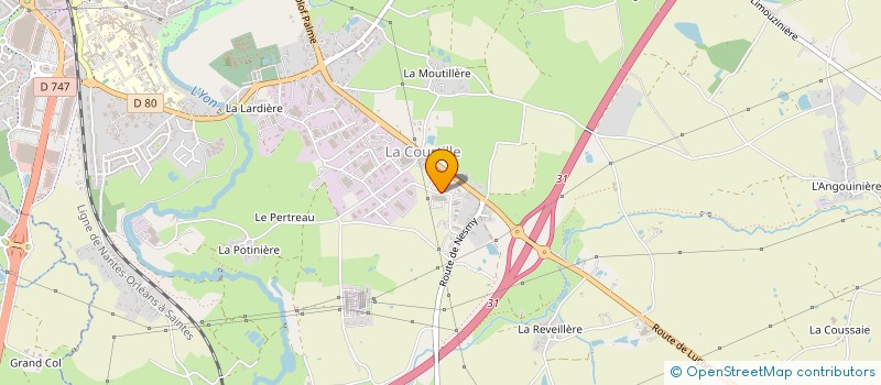 localisation de l'entreprise SIGNALISATION 85 à LA ROCHE-SUR-YON