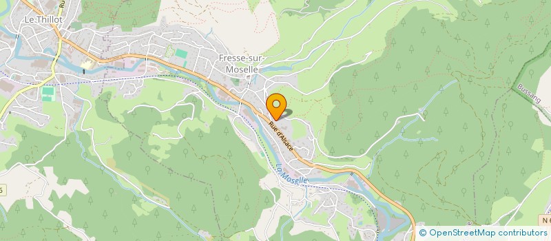 localisation de l'entreprise SIGNALISATION CONSEIL  FRESSE-SUR-MOSELLE