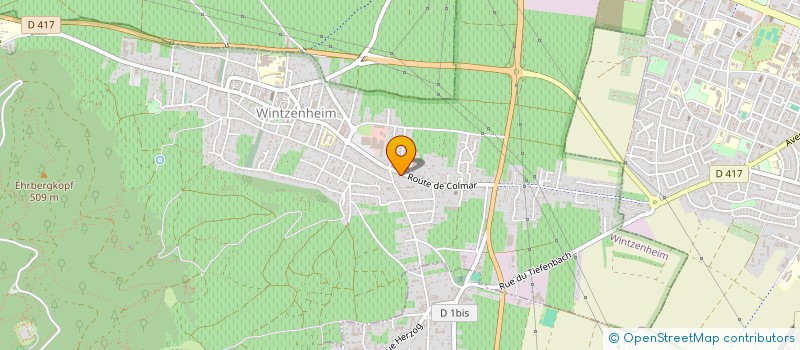 localisation de l'entreprise SIGNALISATION GRAND EST  OSTHEIM