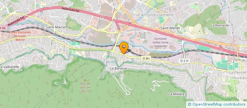 localisation de l'entreprise SIGNALISATION MAINTENANCE ETUDES à MARSEILLE