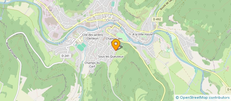 localisation de l'entreprise SIGNALISATION POSE MAINTENANCE  RUREY