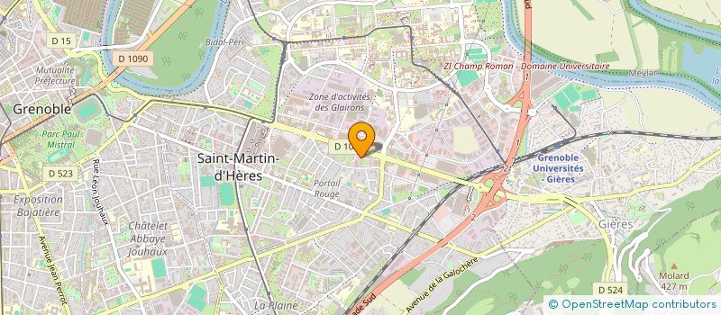 localisation de l'entreprise SIGNALP  LE PONT-DE-CLAIX