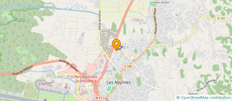 localisation de l'entreprise SIGNALY'S 971  LES ABYMES