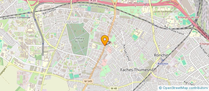 localisation de l'entreprise SIGNALYS COMMUNICATION à LILLE