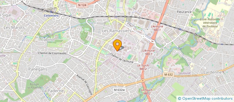 localisation de l'entreprise SIGNANOVA à COLOMIERS