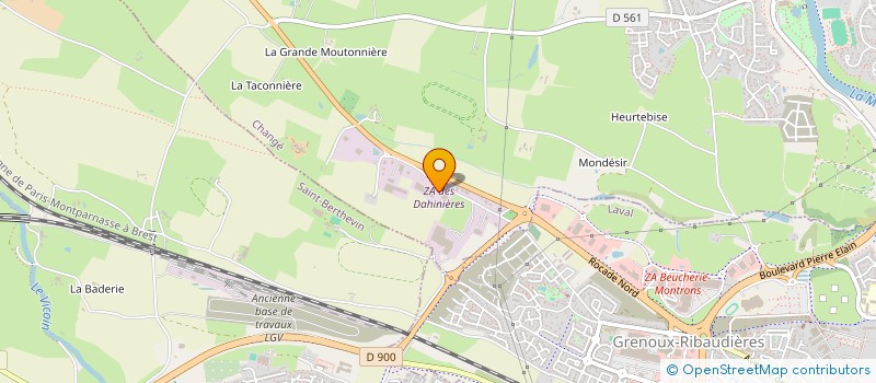 localisation de l'entreprise SIGNAPUB à CHANGE