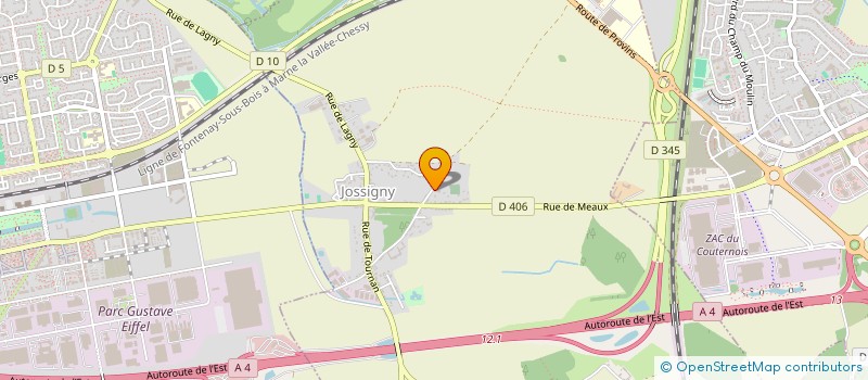 localisation de l'entreprise SIGNASCRIPT à JOSSIGNY