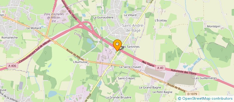 localisation de l'entreprise SIGNASOLUTION  SAINT-ANDRE-DE-BAGE