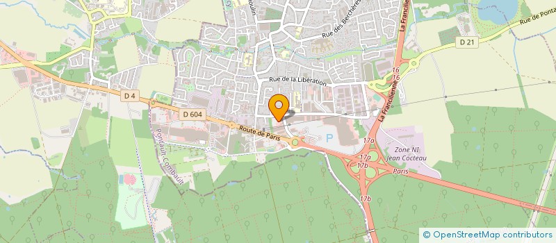 localisation de l'entreprise SIGNATURE à PONTAULT-COMBAULT