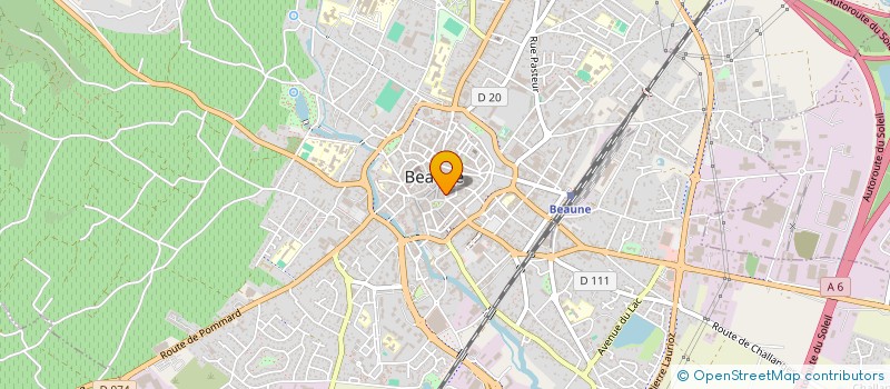 localisation de l'entreprise SIGNATURE à BEAUNE