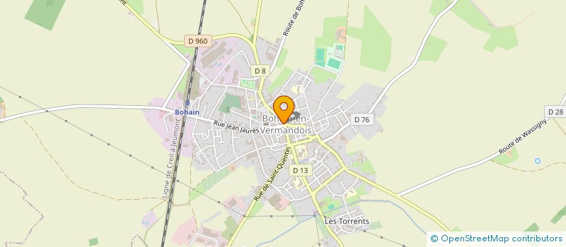 localisation de l'entreprise SIGNATURE  BOHAIN-EN-VERMANDOIS