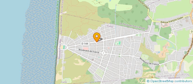 localisation de l'entreprise SIGNATURE ARCHITECTE D'INTERIEUR à CUCQ