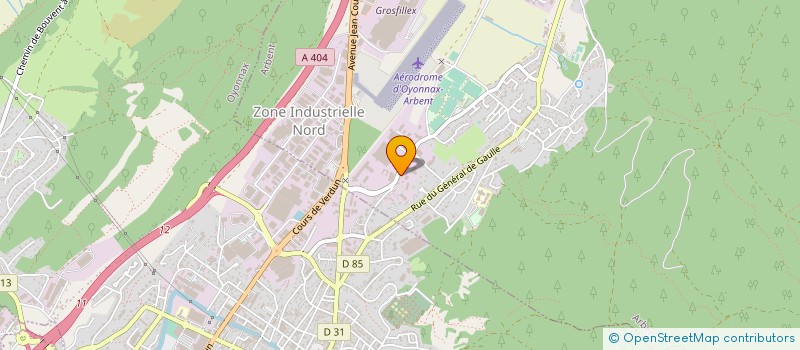 localisation de l'entreprise SIGNATURE CHEVAT DUPRAZ  ARBENT