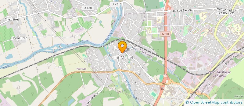 localisation de l'entreprise SIGNATURE CJ  SAINT-MICHEL