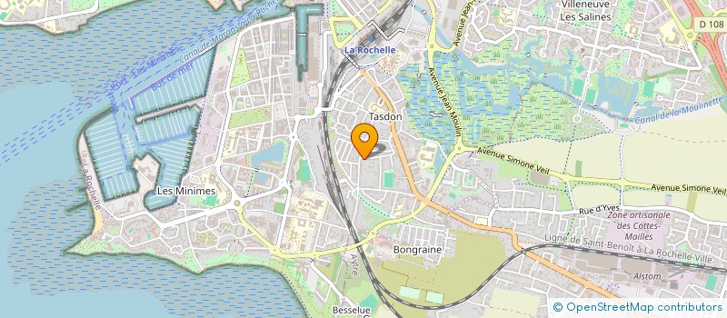 localisation de l'entreprise SIGNATURE DIAGNOSTIC  LA ROCHELLE