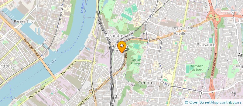 localisation de l'entreprise SIGNATURE HABITAT  CENON