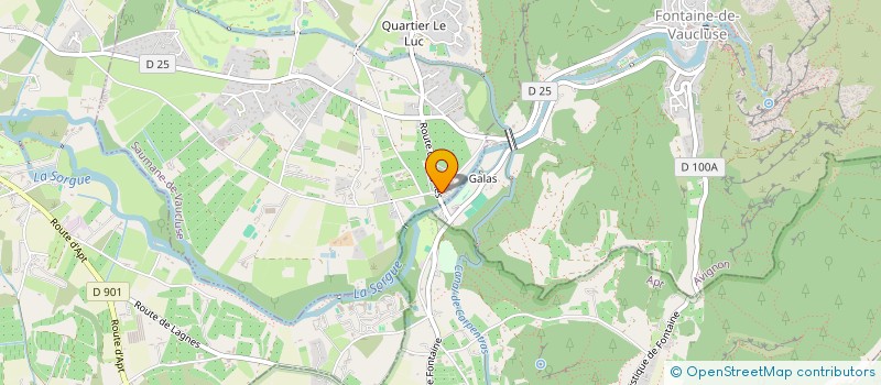 localisation de l'entreprise SIGNATURE HOSPITALITY  SAUMANE-DE-VAUCLUSE