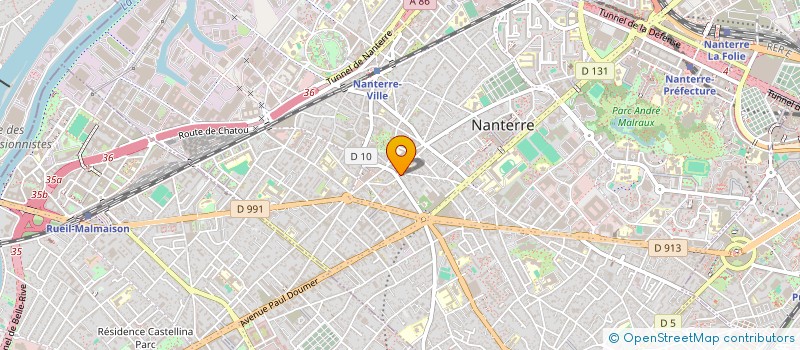 localisation de l'entreprise SIGNATURE PATRIMOINE  NANTERRE