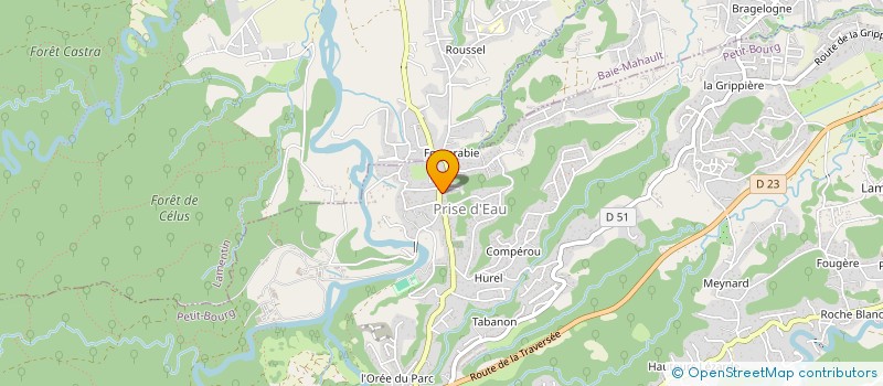 localisation de l'entreprise SIGNATURE PIZZ'GRILL  PETIT-BOURG