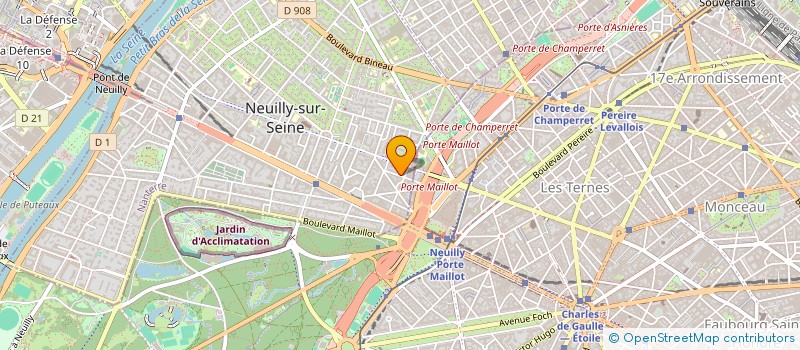 localisation de l'entreprise SIGNATURE WELLNESS à NEUILLY-SUR-SEINE