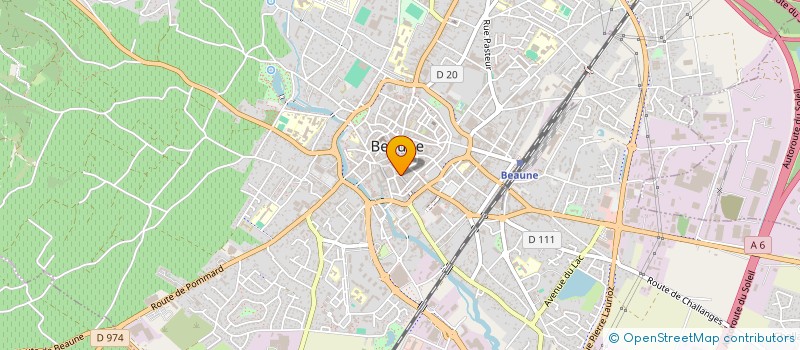 localisation de l'entreprise SIGNATURES à BEAUNE