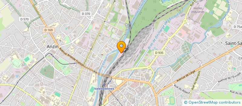 localisation de l'entreprise SIGNATURES à VALENCIENNES