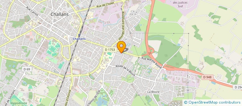 localisation de l'entreprise SIGNATURES D'INTERIEURS à CHALLANS
