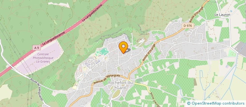 localisation de l'entreprise SIGNATURES, SOURCE DE CREATIONS  ROCHEFORT-DU-GARD