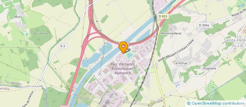 localisation de l'entreprise SIGNE BLUETTE à PORTE-DE-SAVOIE