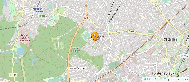localisation de l'entreprise SIGNE DE VUE à CLAMART