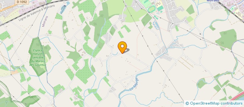 localisation de l'entreprise SIGNE NOIR à MOIRANS