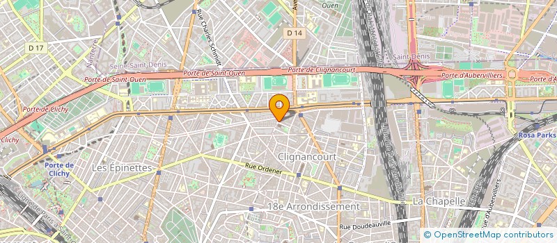 localisation de l'entreprise SIGNECOPINE CONSULTING à SAINT-OUEN-SUR-SEINE
