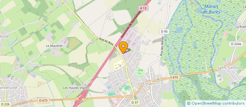 localisation de l'entreprise SIGNELA  TROARN