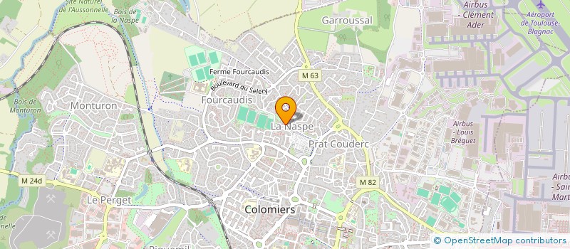 localisation de l'entreprise SIGNER MAITRISER IMAGINER LUTTER ENSEIGNER  COLOMIERS