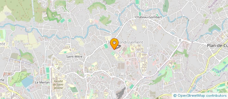 localisation de l'entreprise SIGNES 15  MARSEILLE