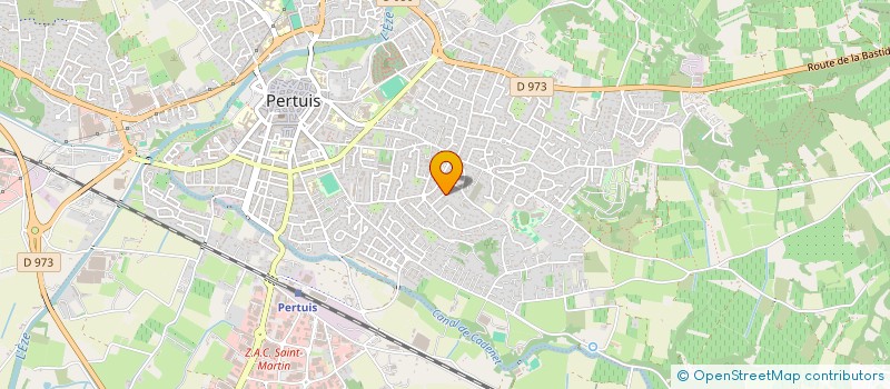 localisation de l'entreprise SIGNES à PERTUIS