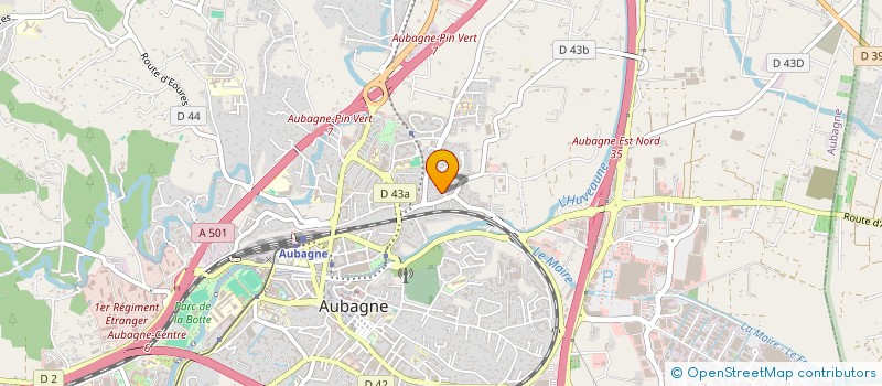 localisation de l'entreprise SIGNES ALL à AUBAGNE